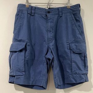 Polo Ralph Lauren Shorts Men 35 BlueRegular Cargo Pockets Outdoor Casual